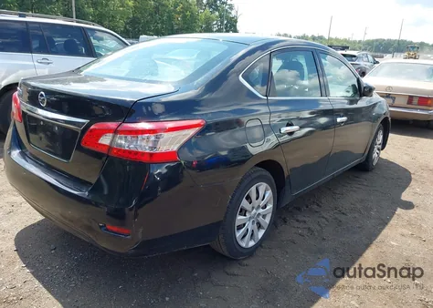 2015 Nissan Sentra S from USA, damaged, VIN 3N1AB7AP2FY356440